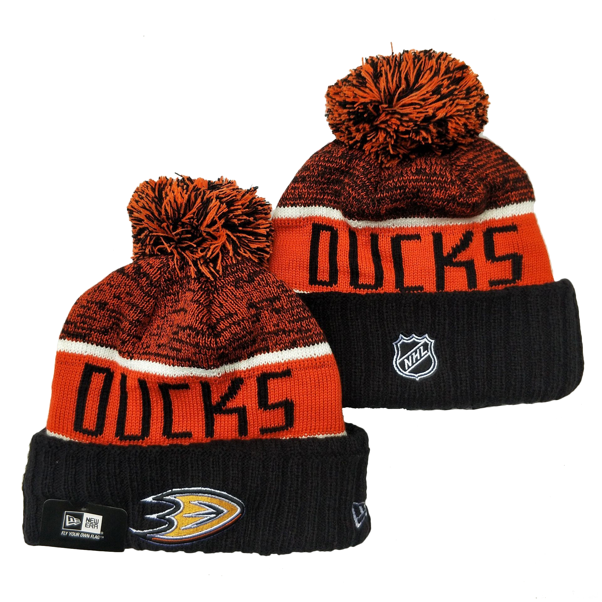 Anaheim Ducks Knit Hats 001